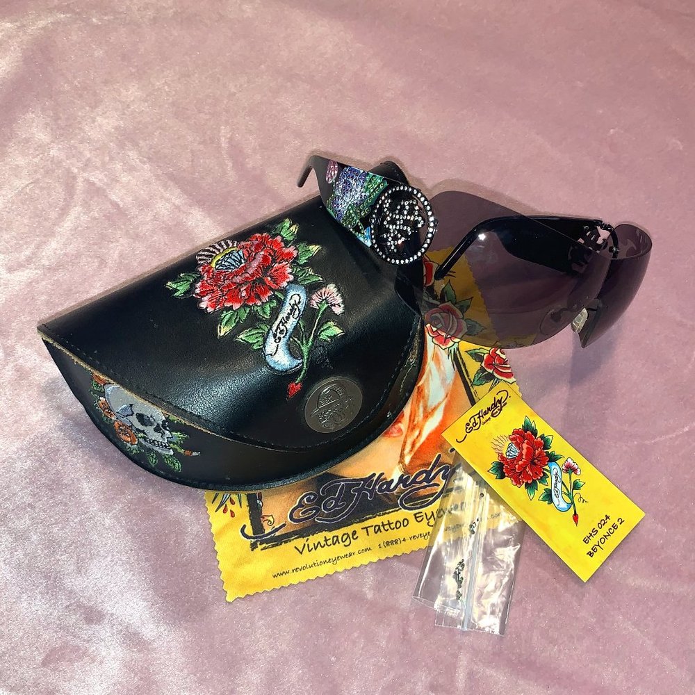 Ed Hardy Sunglasses EHS024 Beyonce 2